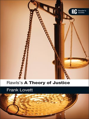 cover image of Rawls's 'A Theory of Justice'
